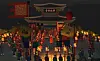 A still from the VR game that allows players to shoot arrows at a target with King Jeongjo [NATIONAL PALACE MUSEUM OF KOREA]
