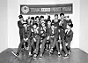 Exo in 2013. Min was the art director behind the boy band's popular school uniform look. [SM ENTERTAINMENT]