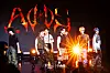 Boy band All(H)ours performs ″SHOCK″ during a press showcase Tuesday at the Ilchi Art Hall in Gangnam District, southern Seoul. [DANIELA GONZALEZ PEREZ]