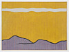 “Purple Range”(1966), a painting by American pop artist Roy Lichtenstein (1923-1997), to be presented by American gallery Gray, will be the most expensive work to be offered at Art Busan, which will take place in May. [ART BUSAN]