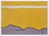 “Purple Range”(1966), a painting by American pop artist Roy Lichtenstein (1923-1997), to be presented by American gallery Gray, will be the most expensive work to be offered at Art Busan, which will take place in May. [ART BUSAN]