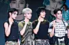 Boy band All(H)ours poses for the camera during a press showcase Tuesday at the Ilchi Art Hall in Gangnam District, southern Seoul. [DANIELA GONZALEZ PEREZ]