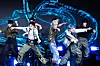 Boy band All(H)ours performs ″SHOCK″ during a press showcase Tuesday at the Ilchi Art Hall in Gangnam District, southern Seoul. [DANIELA GONZALEZ PEREZ]