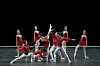 Dancers shine like rubies in the Korean National Ballet’s 'Jewels' on stage during its run of the performance from Feb. 25 to 27 at the National Theater of Korea in central Seoul. The company chose the Balanchine masterpiece to celebrate the beginning of its 60th anniversary. [KNB]