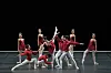 Dancers shine like rubies in the Korean National Ballet’s 'Jewels' on stage during its run of the performance from Feb. 25 to 27 at the National Theater of Korea in central Seoul. The company chose the Balanchine masterpiece to celebrate the beginning of its 60th anniversary. [KNB]