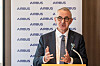 Loic Porcheron, Airbus chief representative for Korea, speaks during a press conference held at Lotte Hotel in central Seoul on Monday. [AIRBUS]