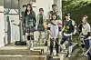 Surviving students group together to try and escape the school alive. [NETFLIX]