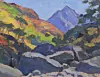 The Lee collection donated to Gwangju Museum of Art includes “Valley in Autumn”(1978) by Oh Ji-ho (1905-1982). [Gwangju Museum of Art]