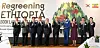 Minister Park Chong-ho of the Korea Forest Service, sixth from left, Ambassador for Climate Change Yoo Yeon-chul of Korea’s Ministry of Foreign Affairs, fifth from left, and Ethiopian Ambassador to Korea Shiferaw Shigute Wolassa, seventh from left, pose after the signing of a partnership at the Grand Hyatt Hotel, central Seoul, on Wednesday. [KOREA FOREST SERVICE]