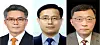 From left: Kim Gi-pyo, appointed Wednesday to presidential secretary for anti-corruption; Lee Hyong-il, secretary for economic policy; and Kim Jeong-won, secretary for digital innovation. [YONHAP]