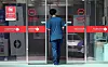 A medical professional enters the national medical center in central Seoul on Sunday. Health care workers at the center are expected to join a general strike starting Thursday if their representative, the Korean Health and Medical Workers' Union, fails to reach a labor settlement with the employers. [NEWS1]
