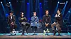 Singer and producer You Hee-yul, right, hosts his music program ″You Hee-yul's Sketchbook″ in 2019 featuring indie band Adoy. [KBS]