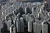 This March 9 photo shows an apartment complex in southern Seoul.