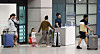 Korean tourists at Incheon International Airport on Monday night after arriving from Guam, where they were stranded due to a typhoon that battered the island. [NEWS1]