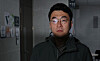 Rep. Kim Nam-kuk arrives at his office at the National Assembly on Sunday. [YONHAP]