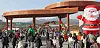 People enjoy Imsil County's Santa Festival at the Imsil Cheese Theme Park on Dec. 25. [IMSIL COUNTY]