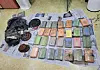 The cocaine blocks which were smuggled on a ship anchored in Ulsan on April 5. [DAEGU DISTRICT PROSECUTORS' OFFICE]