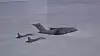Chinese military aircraft take part in an air drill on Nov. 30, 2022, when two Russian and six Chinese warplanes entered Korea’s air defense identification zone during a joint exercise. [JOONGANG PHOTO]