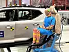 Volvo crashes cars in the name of research at safety center in Sweden