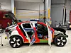 Volvo crashes cars in the name of research at safety center in Sweden