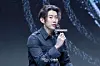 Jay Park speaks during a showcase for boy band LNGSHOT’s debut EP, ″Shot Callers,″ at Myunghwa Live Hall in western Seoul on Jan. 13. [DANIELA GONZALEZ PEREZ]