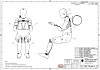Images of the new THOR-05F female crash test dummy, released by the National Highway Traffic Safety Administration. (National Highway Traffic Safety Administration via The New York Times)