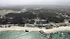 A wildfire that broke out in Gangneung, Gangwon burned parts of the forests and structures near Gyeongpo Beach. [KIM JONG_HO]