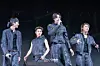 Boy band LNGSHOT performs the pre-release track ″Saucin'″ during a showcase for the release of its first EP, ″Shot Callers,″ at Myunghwa Live Hall in western Seoul on Jan. 13. [DANIELA GONZALEZ PEREZ]