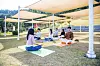People meditate at Forest Camp. [EVERLAND]