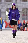 Fashion retailer LF’s casual brand Hazzys' show at London Fashion Week spring/summer 2025, held at the Somerset House in central London on Sept. 15. [LF]
