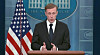 National Security Advisor Jake Sullivan holds a press briefing at the White House in Washington on Monday. [SCREEN CAPTURE]