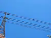 Parts of an electric cable near the accident site are seen damaged. [YONHAP]