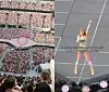A Taylor Swift concert recorded using Samsung Electronics' Galaxy S23 Ultra's 100x zoom function.[SCREEN CAPTURE]