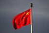 China’s national flag flutters in the wind in Beijing, China on Nov. 20. [REUTERS/YONHAP]