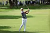Kim Si-woo plays a second shot on the 15th hole during the final round of the Sony Open in Hawaii at Waialae Country Club on Sunday in Honolulu, Hawaii. [AFP/YONHAP]