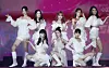 Girl group Weki Meki performs at the opening ceremony of Seoul Festa 2022 at the Jamsil Sports Complex in southern Seoul on Aug. 10, 2022. [NEWS1]