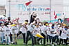 Afghan kids fly paper airplanes with Yoon Hyung-joong, president of the Korea Airports Corporation, at the Korea Airports Corporation multi-purpose sports facility in Gangseo District, western Seoul, on Tuesday morning. The Korea Airports Corporation held the event for elementary school children of Afghan “special contributors” who settled in the Seoul Metropolitan Area after fleeing their country when the Taliban took over. [NEWS1]