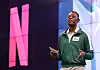 Dean Garfield, Netflix vice president of public policy, answers questions from local reporters during a press conference held in central Seoul on Thursday. [NEWS1]