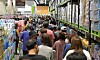 People line up at a Traders branch in Goyang, Gyeonggi, on June 6 to purchase masks. [YONHAP]