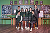 The cast of Netflix Korea's original series ″All of Us Are Dead″ pose for a photo during an online press event to promote their series on Jan. 26. [NETFLIX]