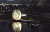 Public art piece 'Moonlight Nodeul,' which can be used as an observatory, is now installed on the quay at Nodeul Island on the Han River in Seoul. [SEOUL METROPOLITAN GOVERNMENT]