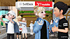 The SoftBank virtual shop set up in Naver Z's metaverse Zepeto [NAVER]