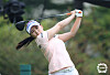 Lee Da-yeon tees off on the first hole in the final round of the Hanwha Classic 2021 at Jade Palace Golf Club in Chuncheon, Gangwon on Sunday. [NEWS1]