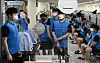 A medical checkup for military service in Suwon on Feb. 1, 2023. [YONHAP]