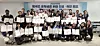 Gyeongsang National University students pose for a photo during a career camp for international students that took place on Jan. 3 and 4, 2025. The university will also host a career camp for international students on Jan. 15 and 16. [GYEONGSANG NATIONAL UNIVERSITY]
