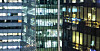 Office buildings in downtown Seoul turned their lights on in the evening last November. [NEWS1]