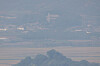 Fog blankets North Korea’s Kaepung County near the inter-Korean border on Thursday shortly before U.S. Vice President Kamala Harris was expected to arrive in the demilitarized zone (DMZ). Pyongyang remained mum about its two missile launches from the day before. [YONHAP]