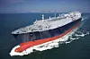 A liquefied natural gas carrier built by Samsung Heavy Industries [SAMSUNG HEAVY INDUSTRIES]
