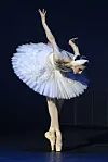 Ballet dancer Svetlana Zakharova performs during a gala concert of the ArtMasters 2023 Championship of Creative Competencies on the New Stage of the Bolshoi Theatre in Russia. [JOONGANG PHOTO]