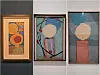 Kim Whanki's paintings in the 1950s where the moon jar and the moon appear together ⓒWhanki Foundation·Whanki Museum [MOON SO-YOUNG]